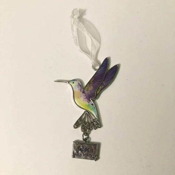 Ganz Hummingbird Ornament Delight  In Lifes Beauty - Picture 1 of 11